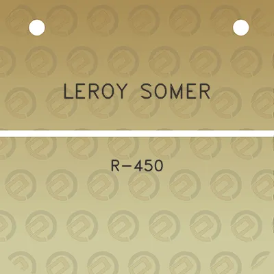 leroy-somer-r-450