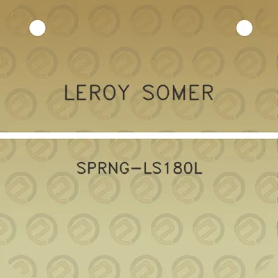 leroy-somer-sprng-ls180l