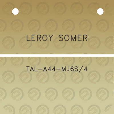 leroy-somer-tal-a44-mj6s4