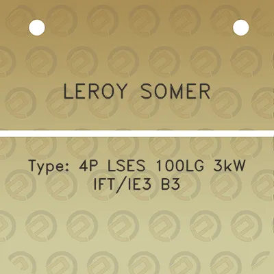 leroy-somer-type-4p-lses-100lg-3kw-iftie3-b3