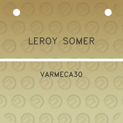 leroy-somer-varmeca30