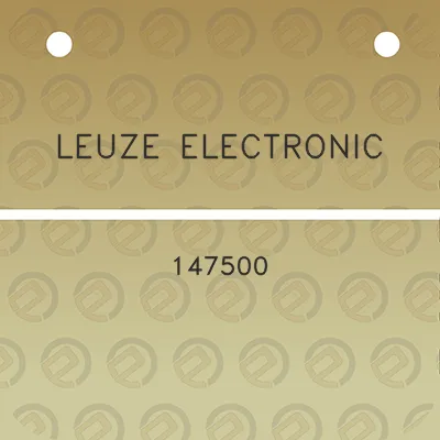 leuze-electronic-147500