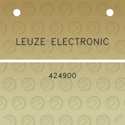 leuze-electronic-424900