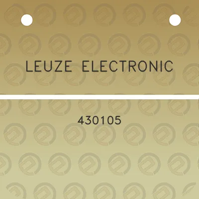 leuze-electronic-430105