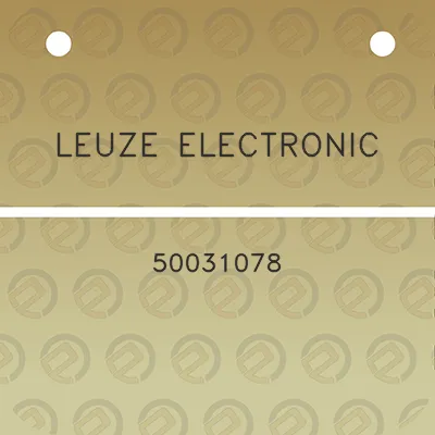 leuze-electronic-50031078