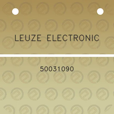 leuze-electronic-50031090