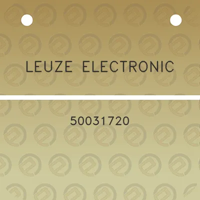 leuze-electronic-50031720