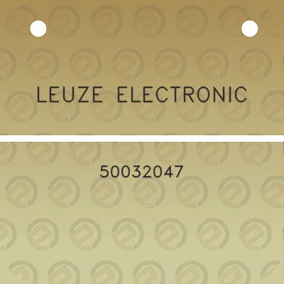 leuze-electronic-50032047