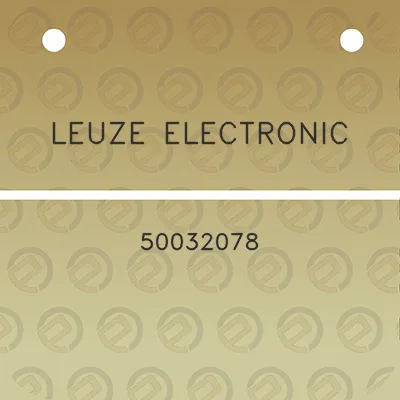 leuze-electronic-50032078