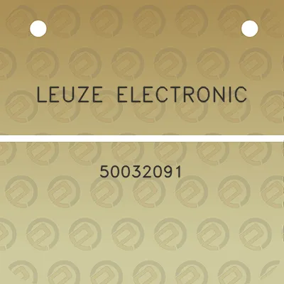 leuze-electronic-50032091