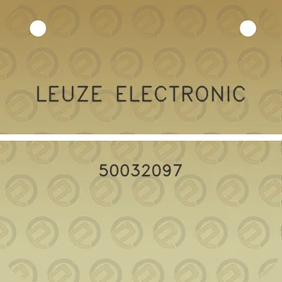 leuze-electronic-50032097