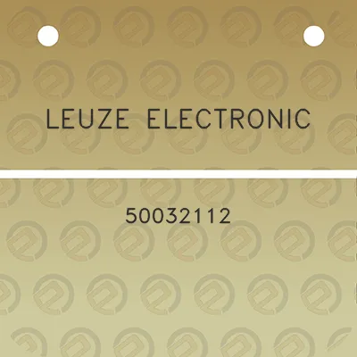 leuze-electronic-50032112