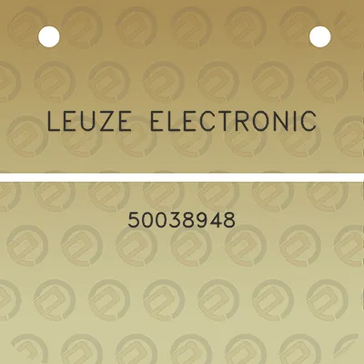 leuze-electronic-50038948