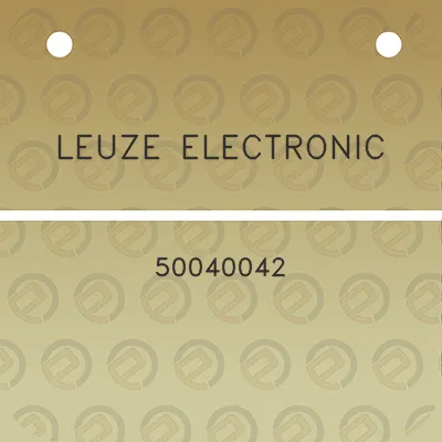 leuze-electronic-50040042