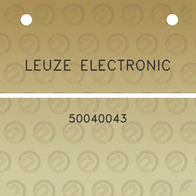 leuze-electronic-50040043