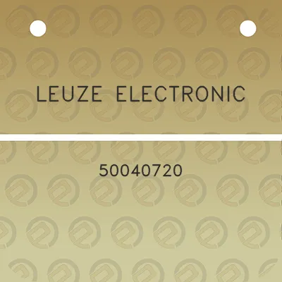 leuze-electronic-50040720