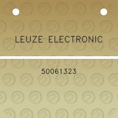 leuze-electronic-50061323