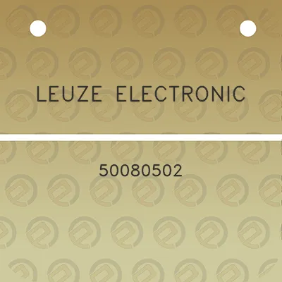 leuze-electronic-50080502