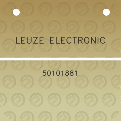 leuze-electronic-50101881