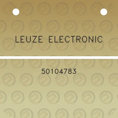 leuze-electronic-50104783