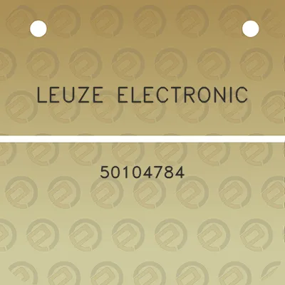 leuze-electronic-50104784