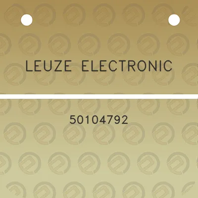 leuze-electronic-50104792