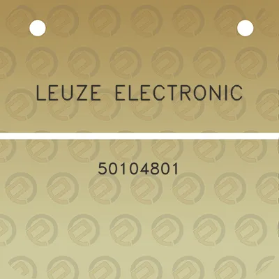 leuze-electronic-50104801