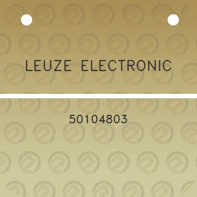 leuze-electronic-50104803