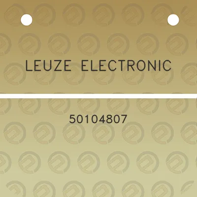 leuze-electronic-50104807