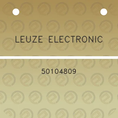 leuze-electronic-50104809