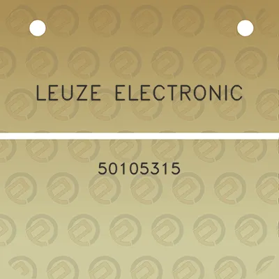 leuze-electronic-50105315