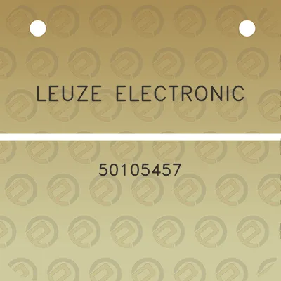 leuze-electronic-50105457