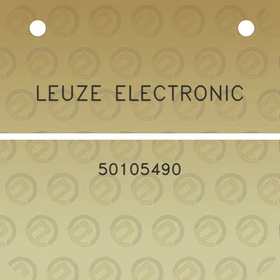 leuze-electronic-50105490