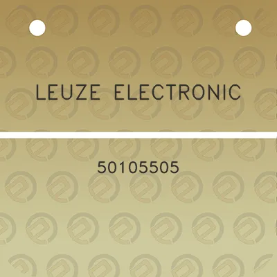 leuze-electronic-50105505