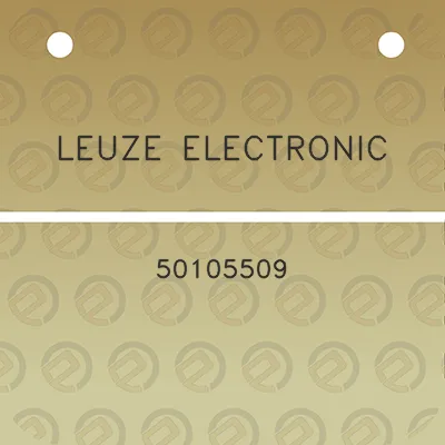 leuze-electronic-50105509