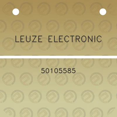 leuze-electronic-50105585