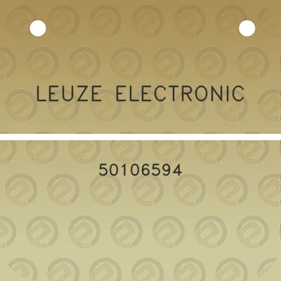 leuze-electronic-50106594