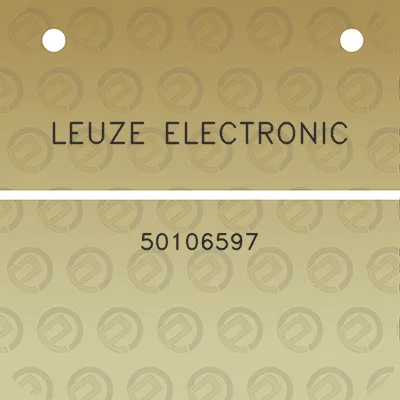 leuze-electronic-50106597