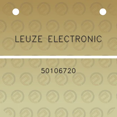 leuze-electronic-50106720