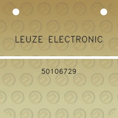 leuze-electronic-50106729