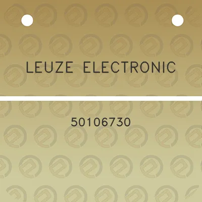 leuze-electronic-50106730