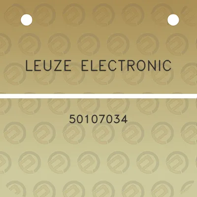 leuze-electronic-50107034