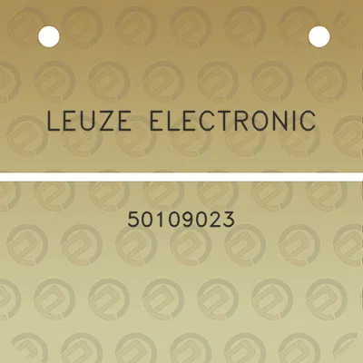 leuze-electronic-50109023