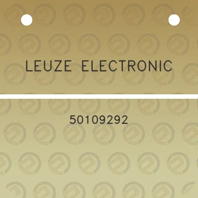 leuze-electronic-50109292