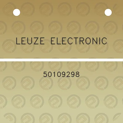 leuze-electronic-50109298