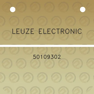 leuze-electronic-50109302