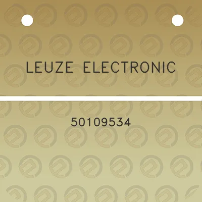 leuze-electronic-50109534