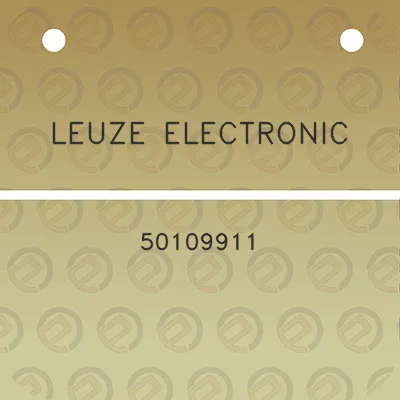 leuze-electronic-50109911