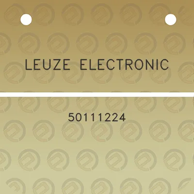 leuze-electronic-50111224