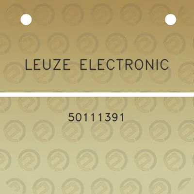 leuze-electronic-50111391